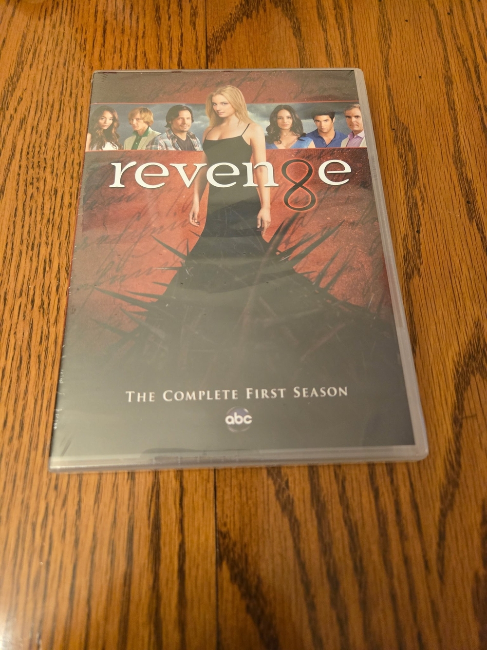 Revenge: The Complete First Season DVD - ABC - Black and Red